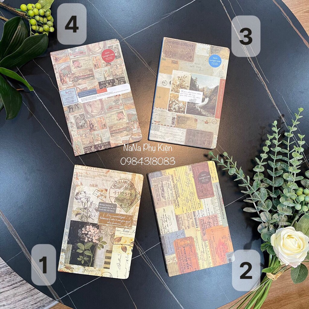 Sổ Tay A5 Vintage
