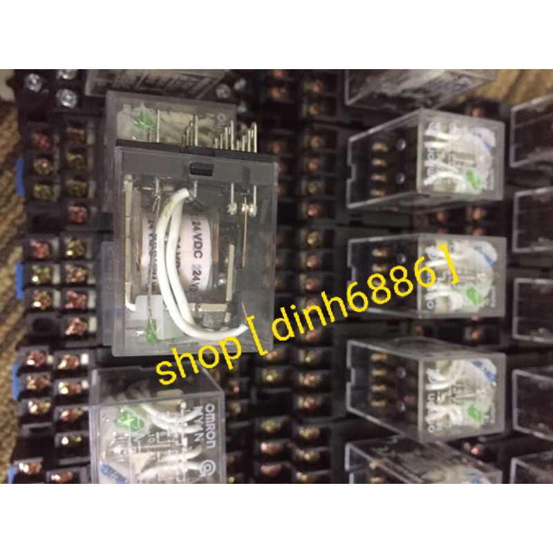 Relay, rơ le trung gian MY4N - 24V