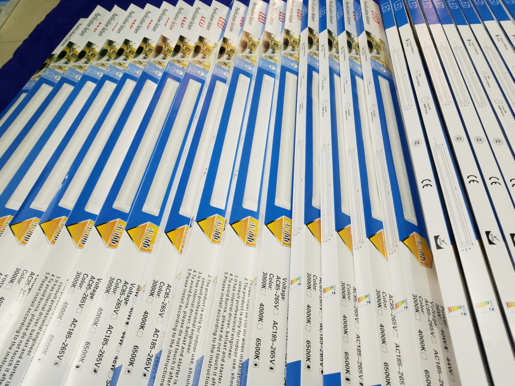 COMBO 20 BÓNG ĐÈN TUÝP LED BÁN NGUYỆT 40W - 1m2
