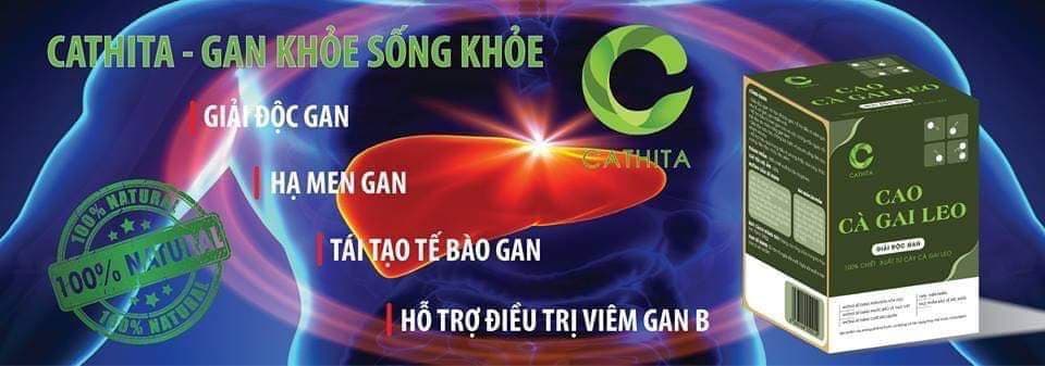 Thải độc gan - Cao cà gai leo Cathita