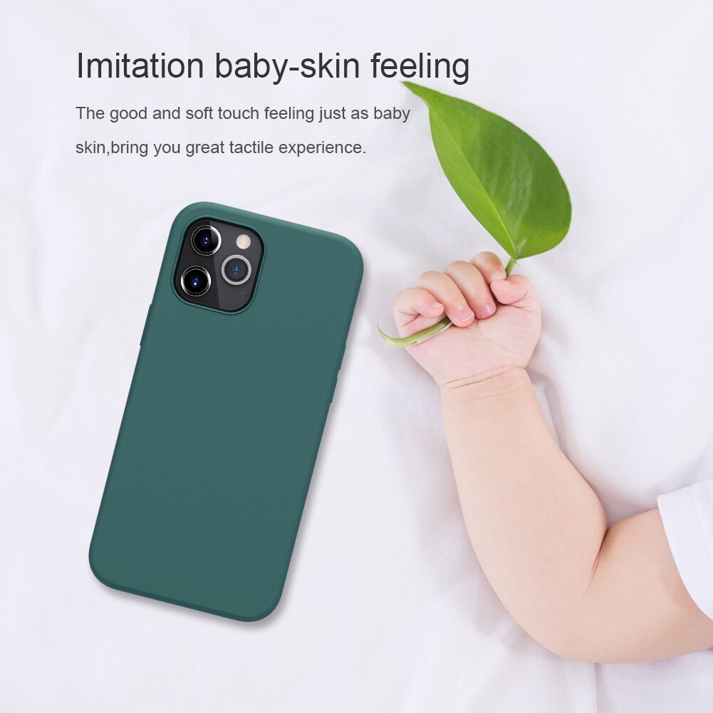 Ốp lưng iPhone 12 Pro Max silicon Nillkin Flex Pure chính hãng