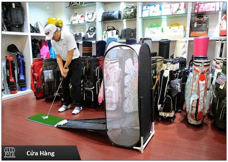 LƯỚI TẬP CHIP GOLF - PGM CUTTING PRACTICE NET - LXW017