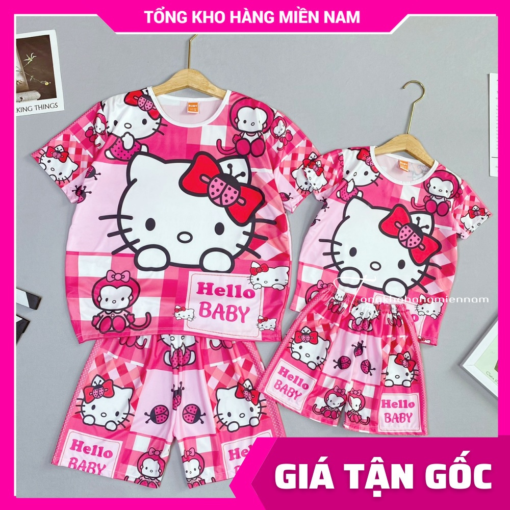Bộ ngủ HOẠT HÌNH cho bé trai bé gái vải thun mềm mịn mát ⚡ Đồ bộ 3D unisex pokemon doremon pikachu kitty siêu nhân gấu pooh công chúa ⚡ Đồ bộ mẹ và bé ⚡ Đồ bộ trẻ em ⚡ Đồ bộ gia đình ⚡ Đồ bộ nhóm big size DBRBD FULL SIZE