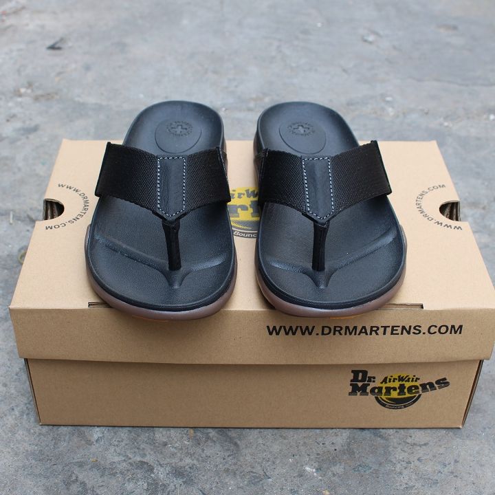 Dép da nam da bò dr martens (DR.K02)