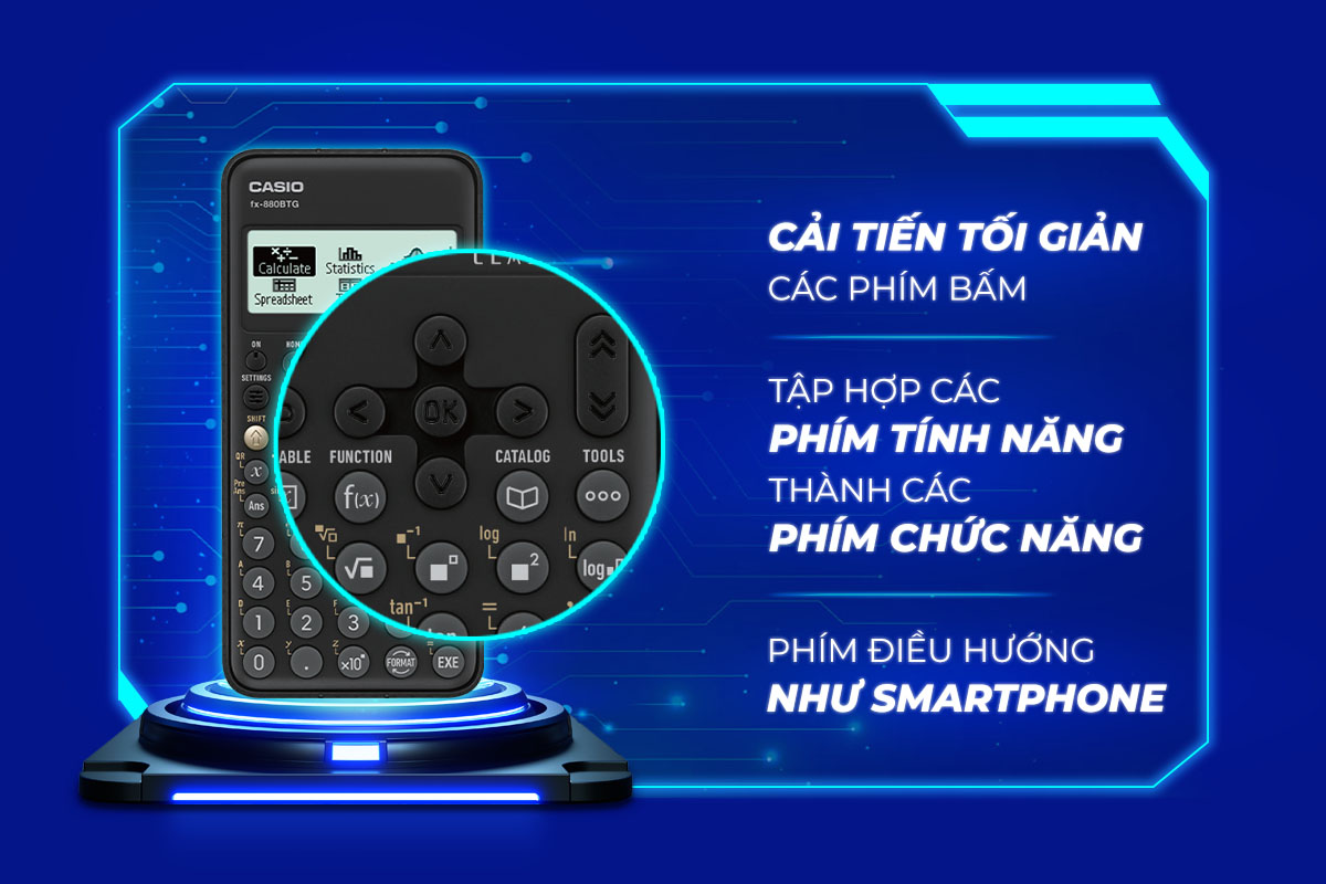 Máy Tính CASIO FX-880 BTG