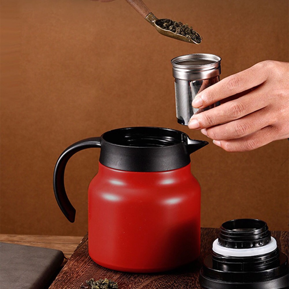 Ấm pha trà, Bình pha trà giữ nhiệt inox dung tích 1000ml