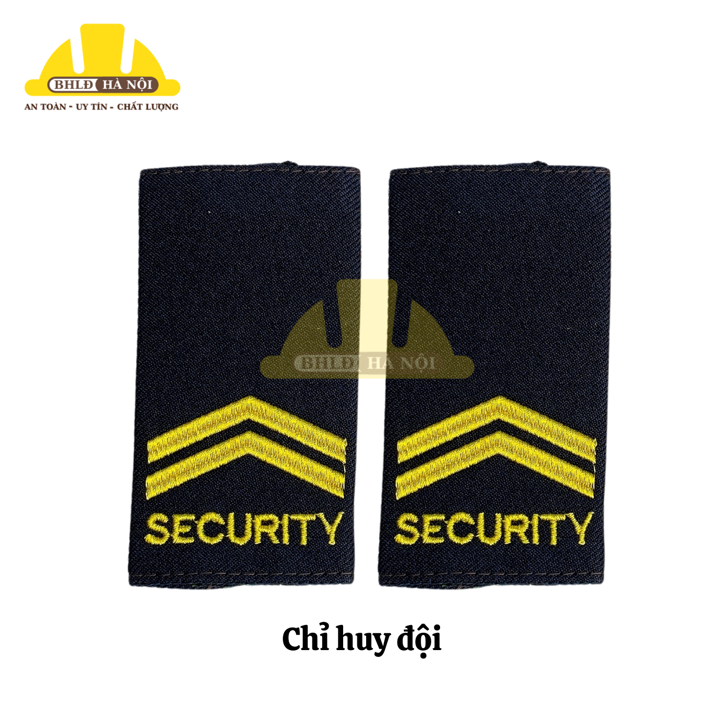 Cầu vai ống bảo vệ  thêu SECURITY