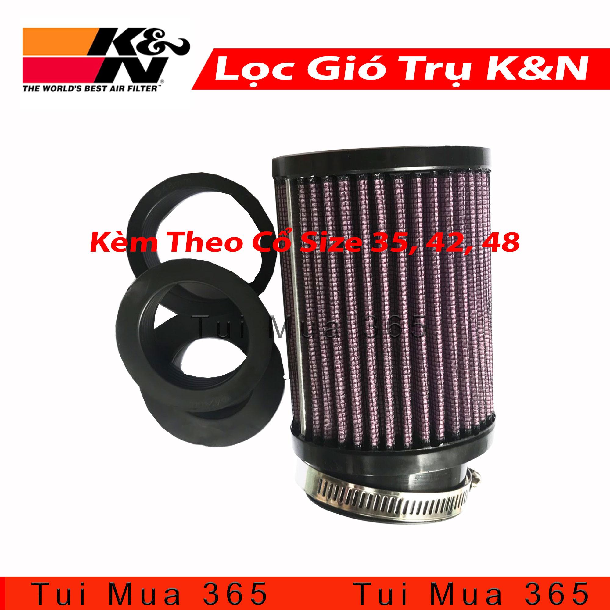Lọc gió trụ k&n ru 1280 copy