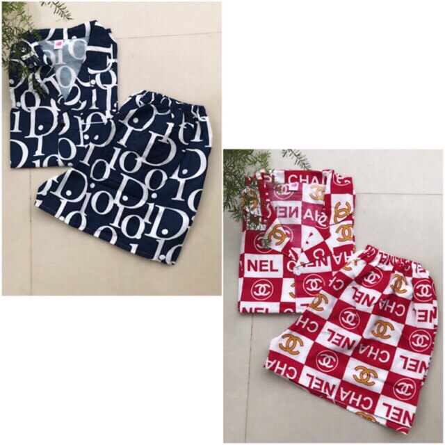 [Lọ lem Luxuxy ] (Dưới 56kg) Bộ Đồ Mặc Nhà Pijama Nữ -Vải Kate