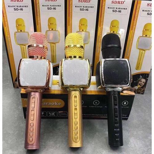 Mic Karaoke SD-16 KÈM LOA