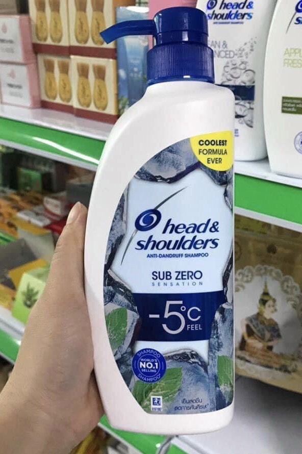 Dầu Gội Head And Shoulders -5c Thái Lan 450ml [hàng nhập khẩu chính hãng]