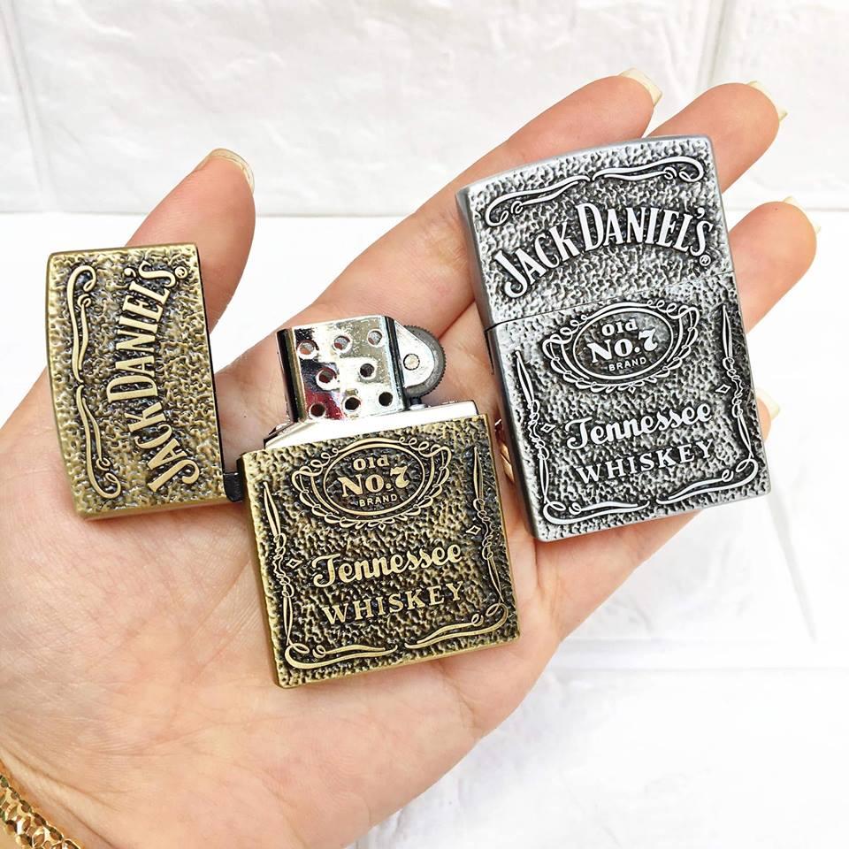 [HCM]Hột Quẹt Bật Lửa Zipo Jack Danel Bao Đẹp
