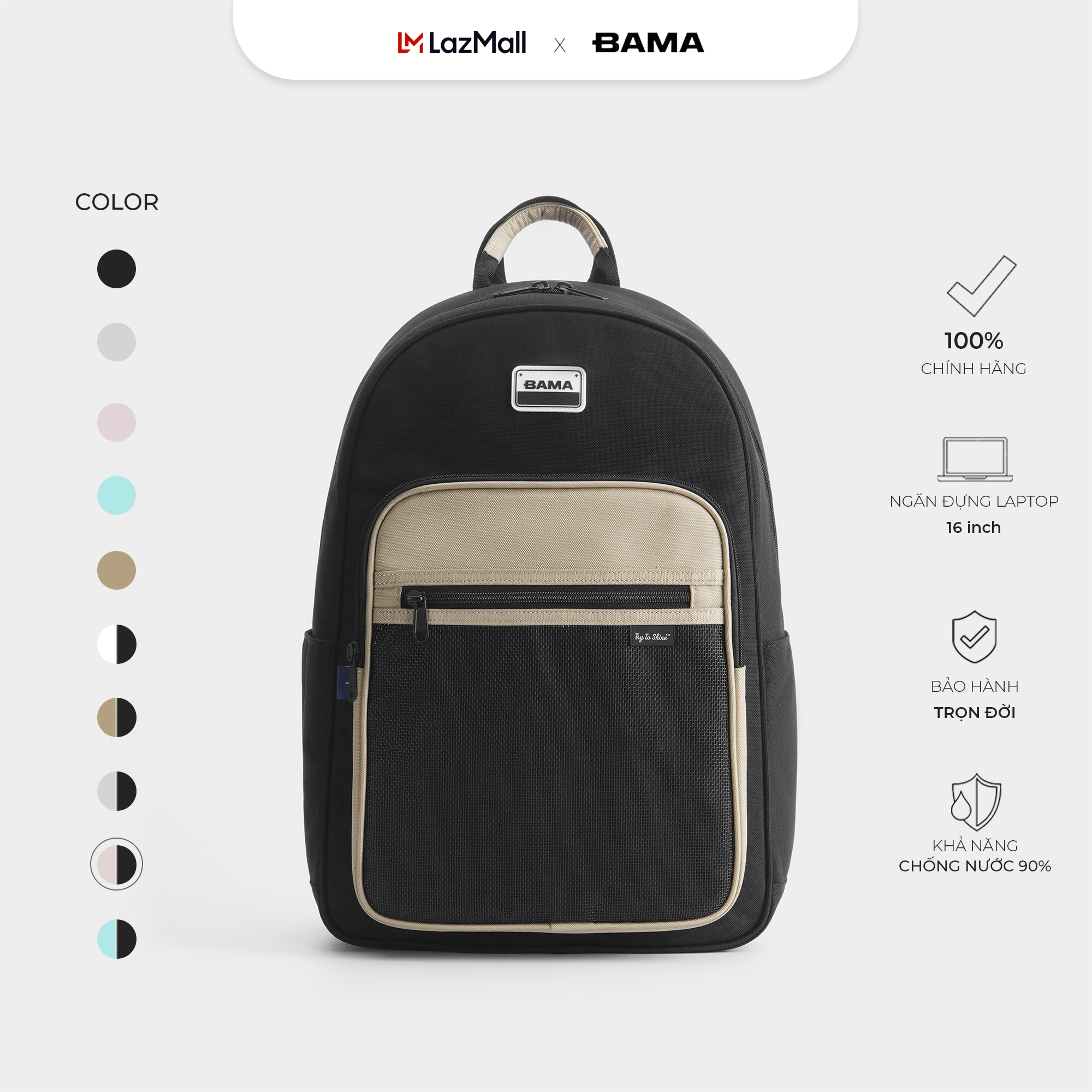 BAMA SEOUL BACKPACK - 10 Colors