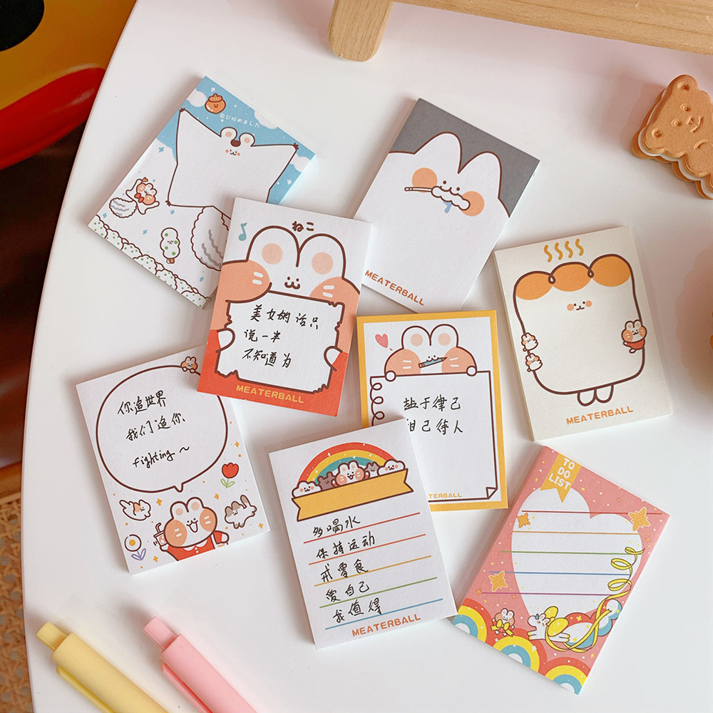 [HCM][Có sẵn] Giấy note (sticky note) hoạt hình dễ thương
