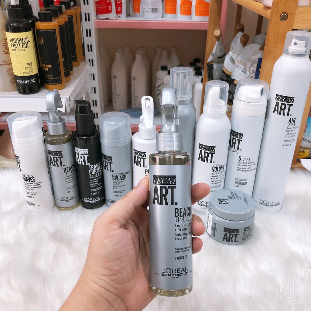 Xịt tạo kiểu sóng lơi Loreal Tecni Art Beach Waves 150ml