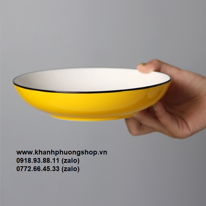 [HCM]dĩa sâu lòng - dĩa lòng sâu