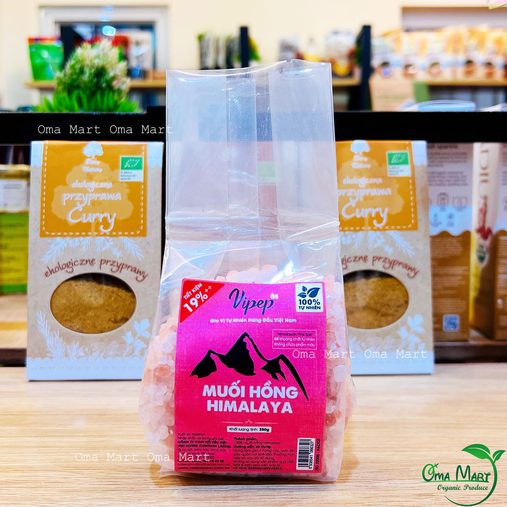 Muối hồng Himalaya Vipep ( dạng túi )