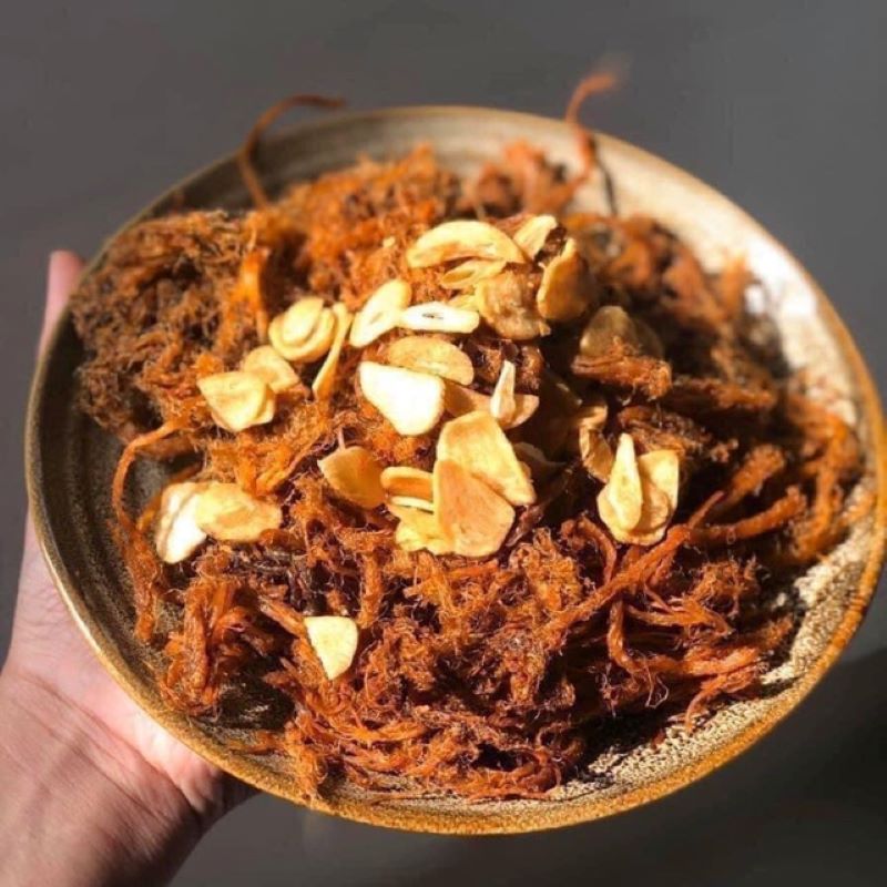 500g khô heo cháy tỏi thơm ngon