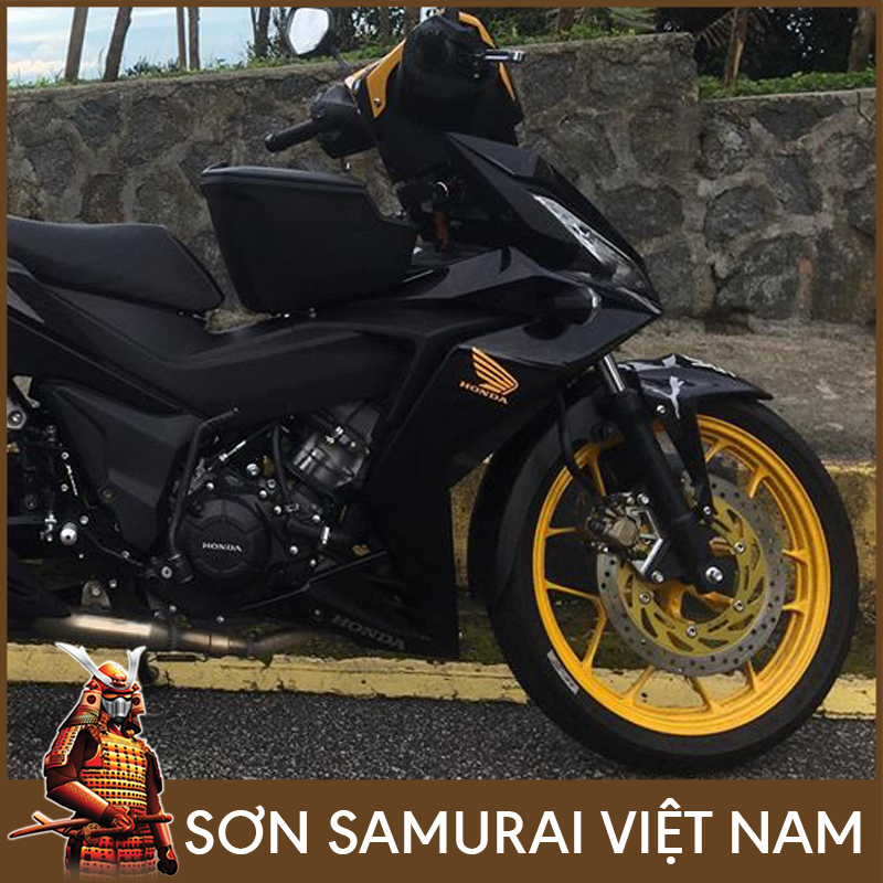 Sơn samurai vàng - Chai sơn màu vàng 108 sơn xịt samurai