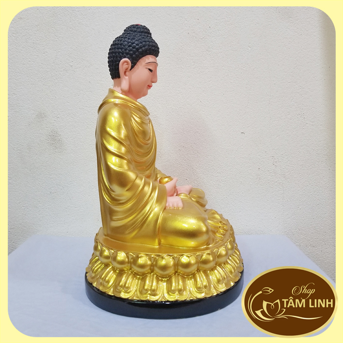 Tượng Phật Bổn Sư Thích Ca Mâu Ni - cao 30cm nhựa composite