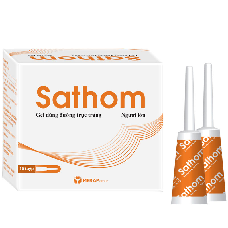 GEL THỤT TRỰC TRÀNG SATHOM HỌP 10 ỐNG