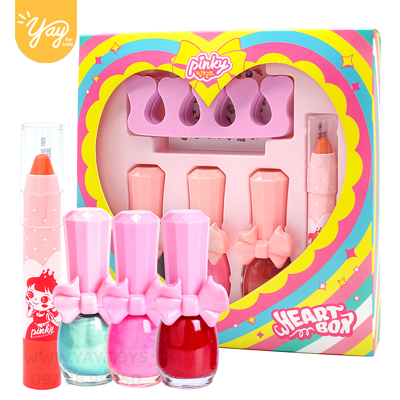 Combo 7 Món Đồ Chơi Trang Điểm Cho Bé 3+ | PINKY