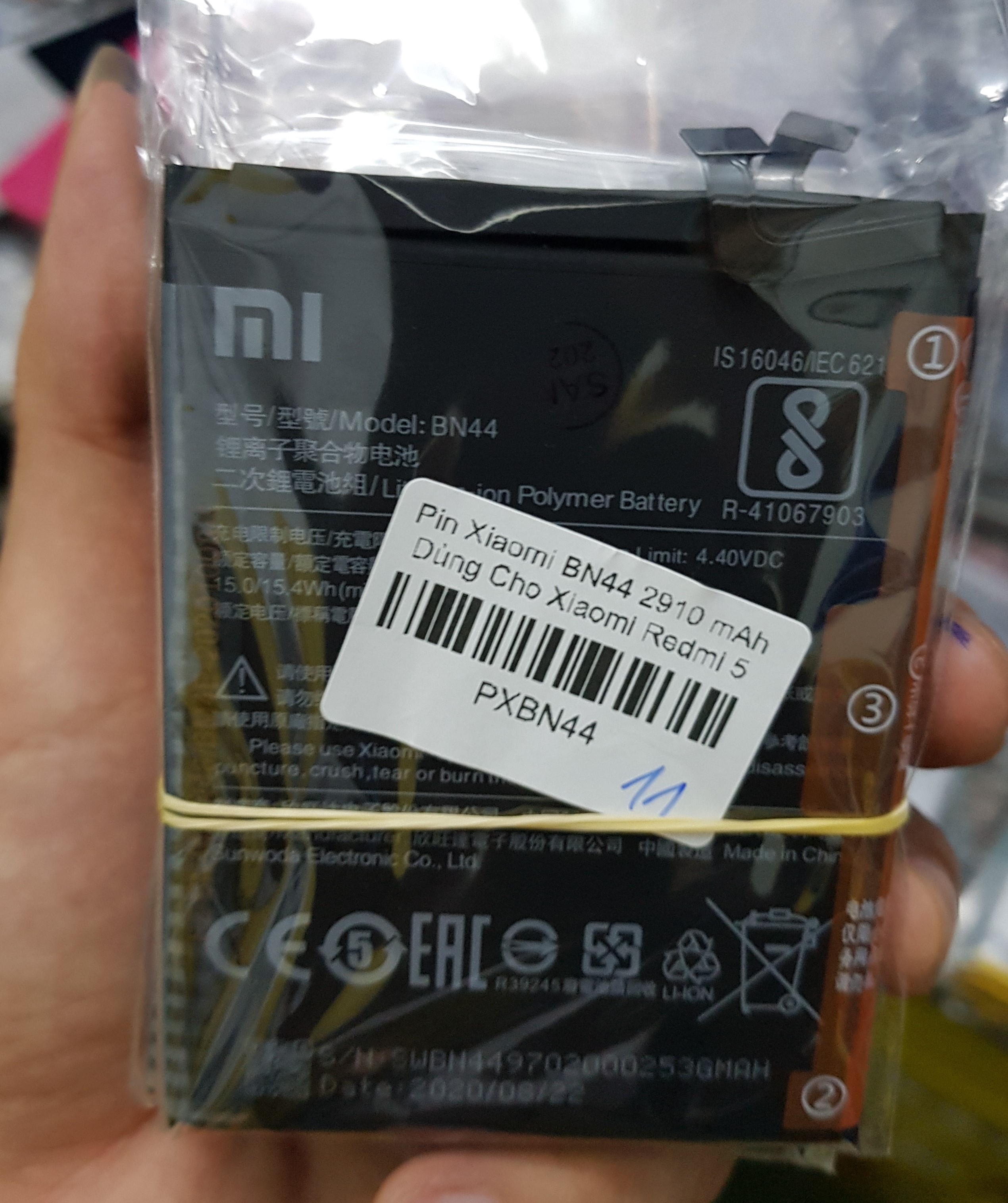 Pin xiaomi redmi 5 plus zin mã BN44