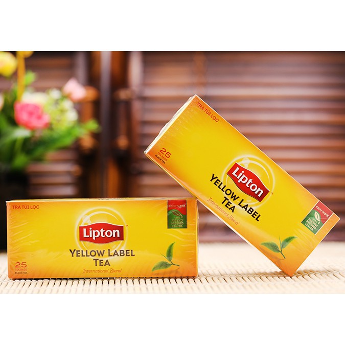 Trà Túi Lọc Lipton 50g(25 túi trà x 2g)