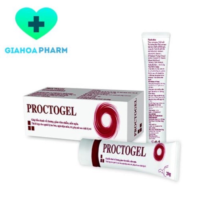 [HCM]Proctogel - Gel bôi trĩ giúp liền vết thương.