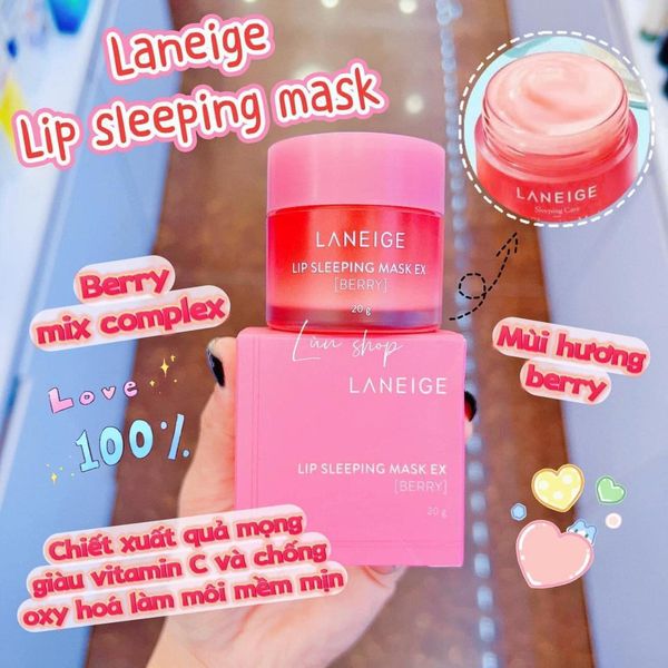 Mặt nạ ngủ môi lanege 3g/20g