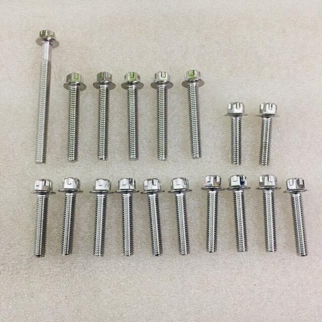 Bộ Ốc Lốc Máy Winner 150 V1 Salaya Thái Lan 18 con