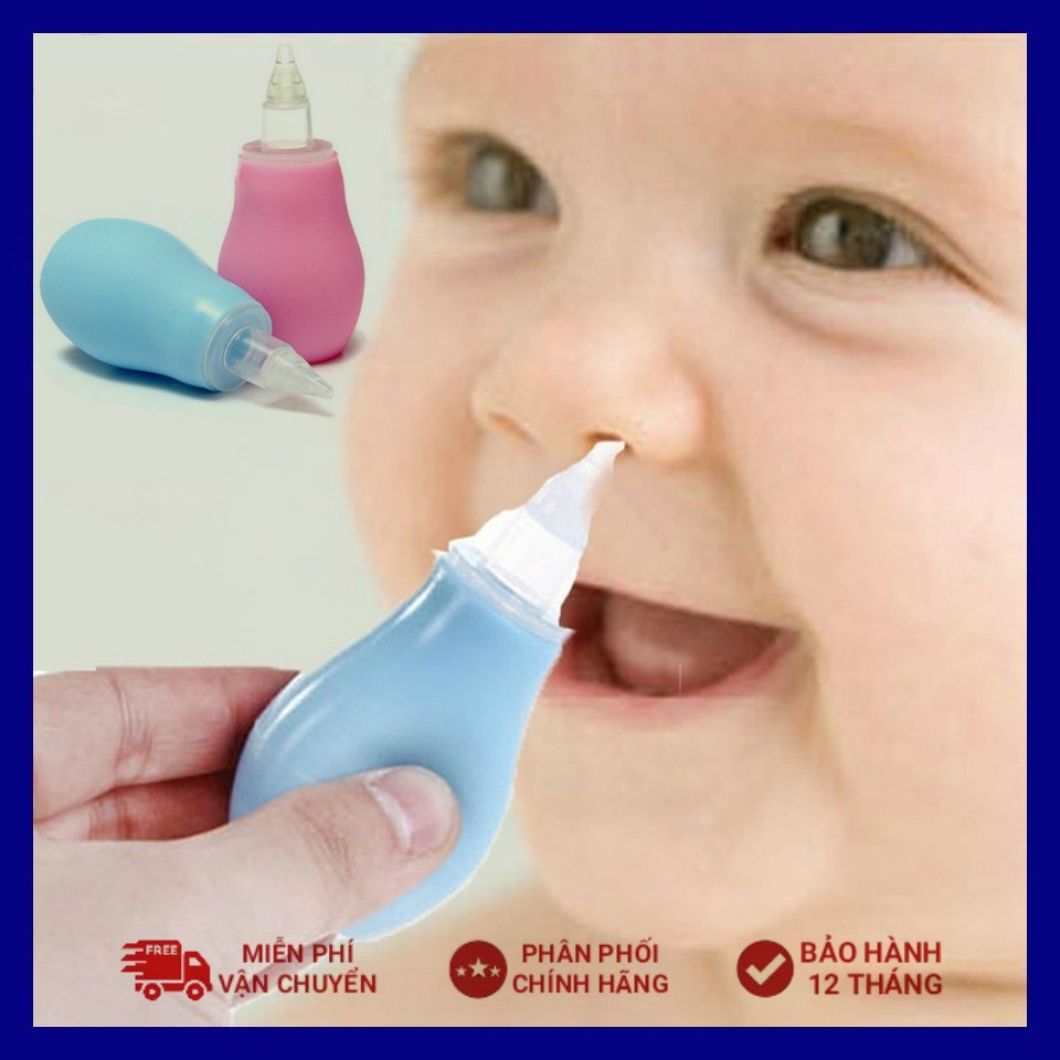 Ống bóp hút rửa mũi 2 in 1 cho bé