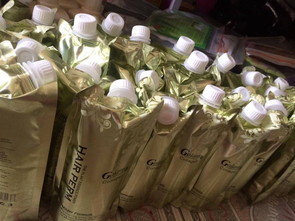Cặp Ép ( Duỗi ) Tóc GALAMY Chuyên Nghiệp 1000ml x 2