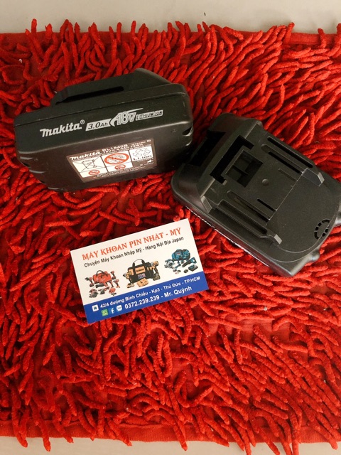[HCM][Lấy mã giảm thêm 30%]Vỏ pin makita 18v adaptor 1 hàng