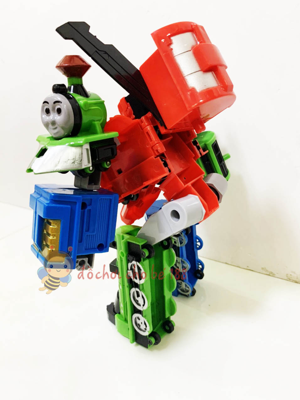 xe lửa thomas lắp ráp biến hình robot XE LỬA THOMAS BIẾN HÌNH THÀNH ROBOT