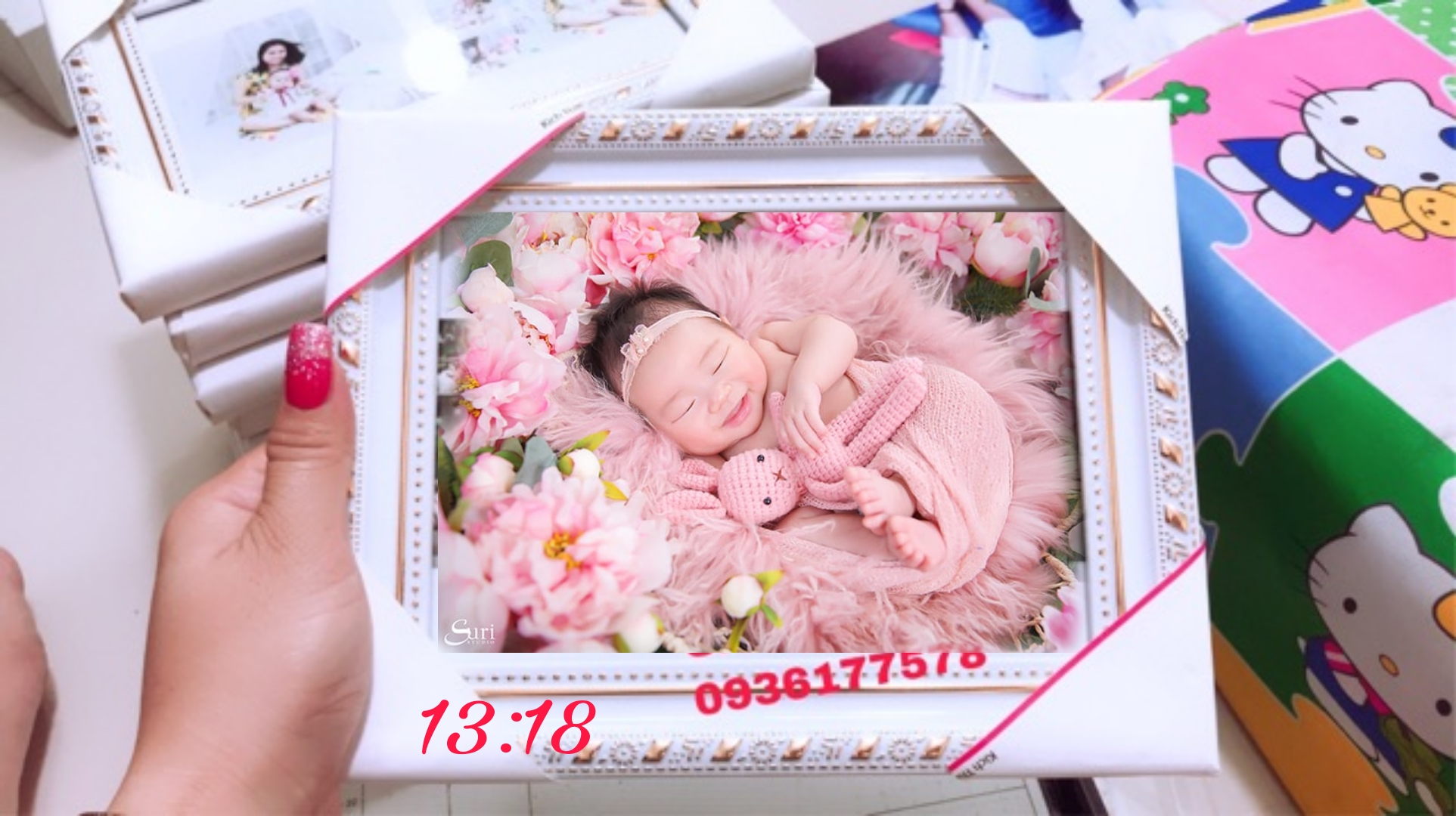 Khung ảnh gỗ size 13:18 loại 1 siêu đẹp