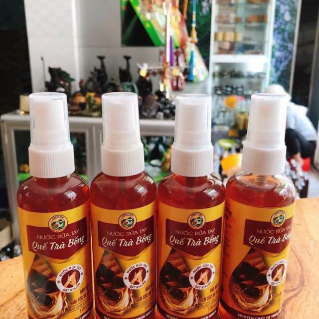 Nước rửa tay Quế Trà Bồng