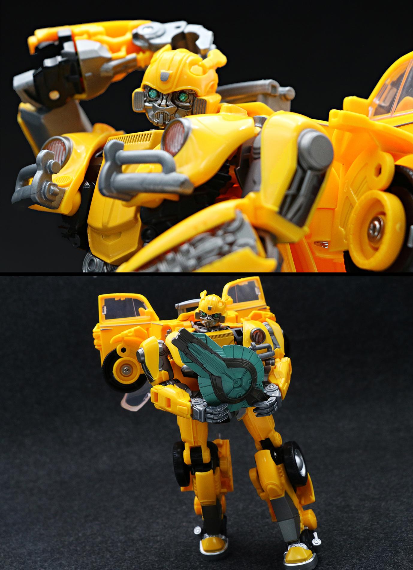 Mô hình transformer black mamba figure bumblebee h6001-3 studio se oversize bmb 21cm