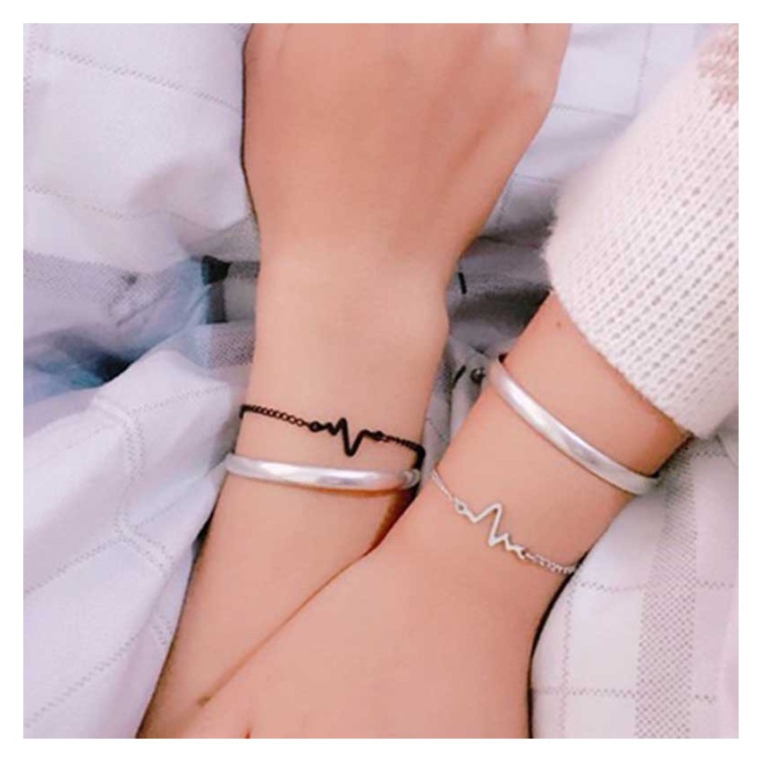 [HCM]Vòng Đeo Tay Nhịp Tim Thời Trang kiểu mới (Nhiều Màu)