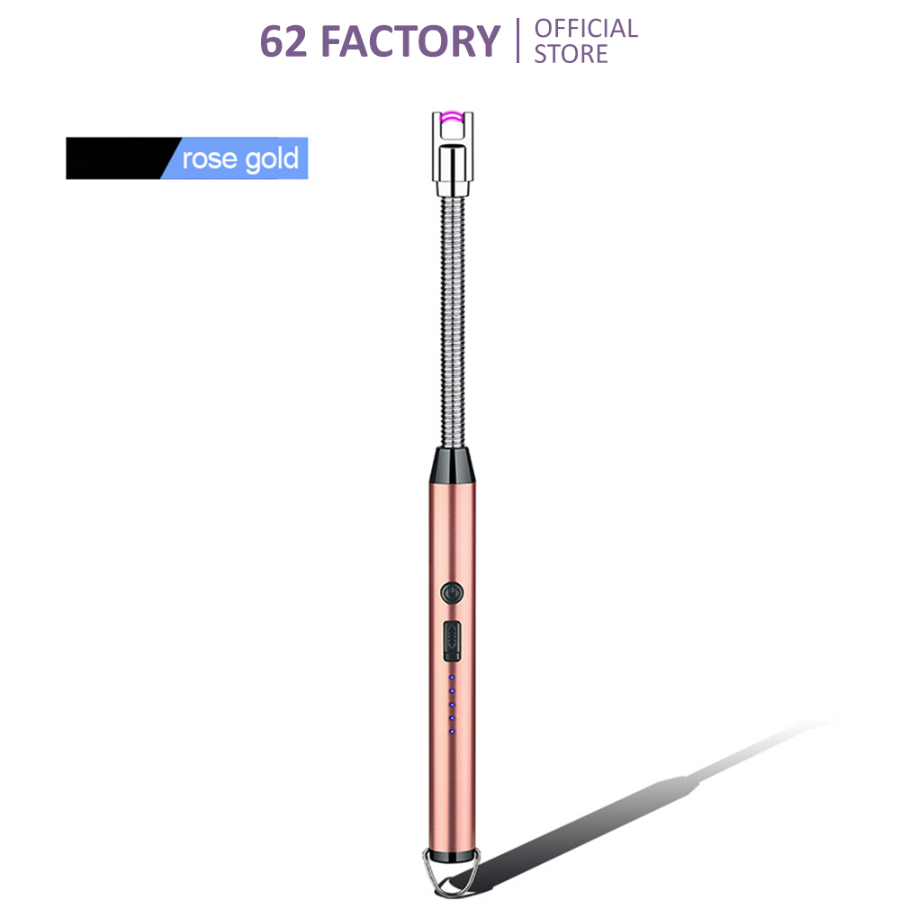 Dụng cụ châm nến thơm xoay 360 độ tiện đốt nến lợi sạc bằng usb nhiều mẫu được chọn màu cn2