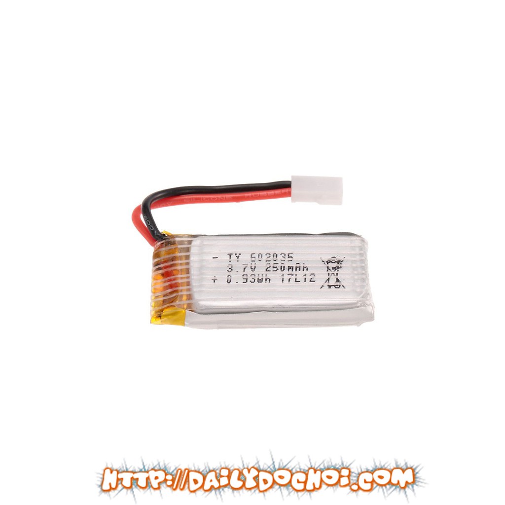 Pin 3.7V 300mah giành cho máy bay V911S hàng chính hãng giá cực tốt