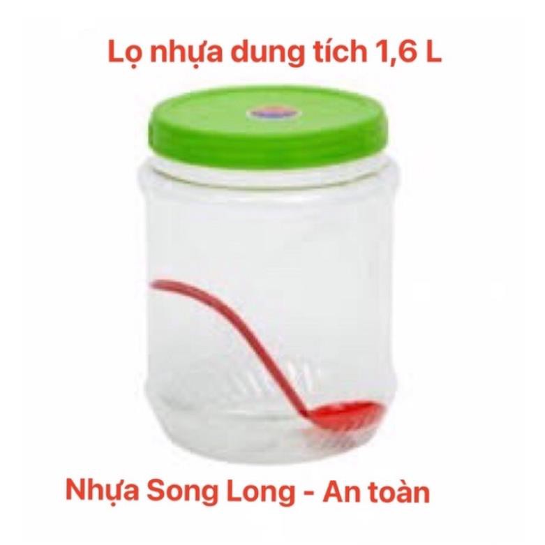 [KHO SỈ] lọ nhựa đựng đồ song long đủ cỡ