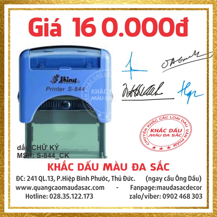 [HCM]DẤU CHỮ KÝ