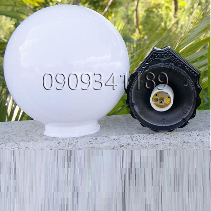 [HCM]ĐÈN TRỤ CỔNG CẦU NHỰA phi 200