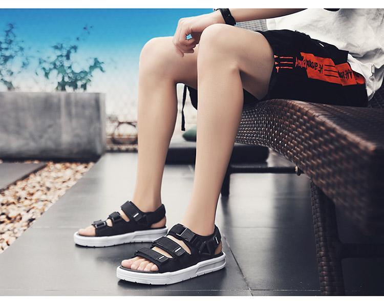 Dép xăng đan nam quai ngang 2019 màu siêu độc
