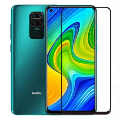 Cường lực full màn cho Xiaomi Redmi Note 9 (Đen)