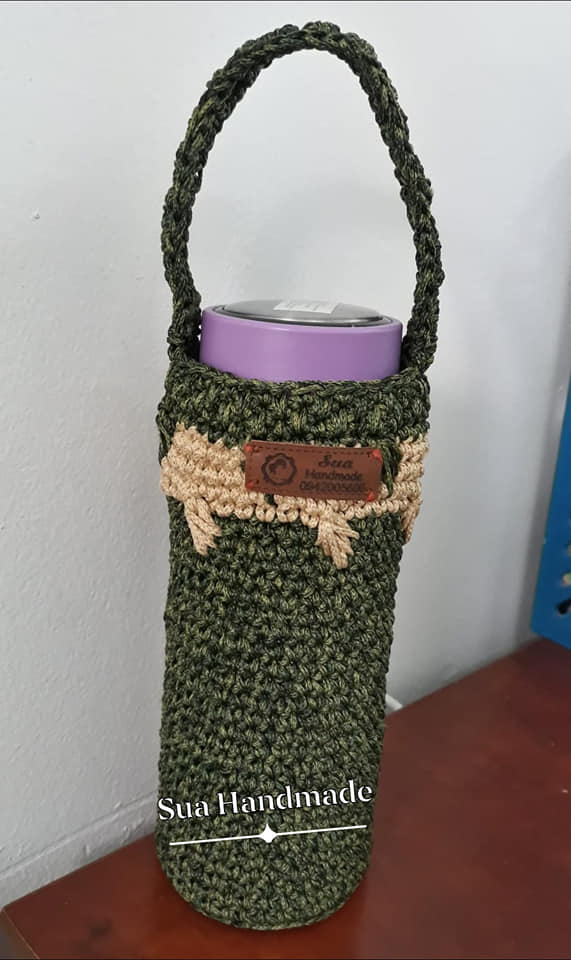 Túi handmade chất liệu sợi dệt Việt Nam (không bao gồm ly)