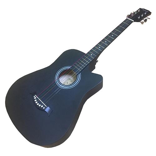 Đàn Guitar acoustic thùng dáng khuyết GU05 màu đen nhám