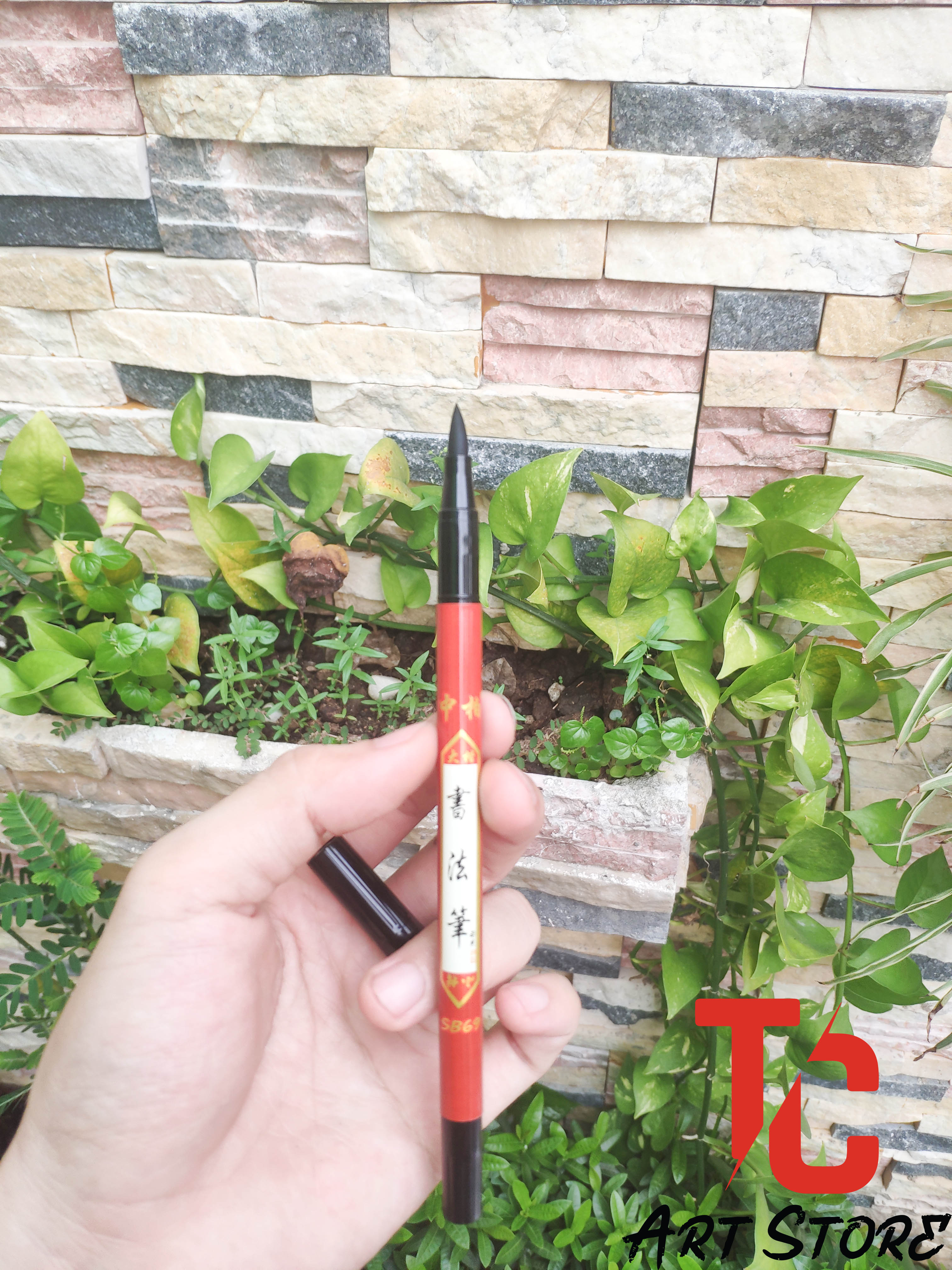 [TC Art Store] Bút thư pháp mực sẵn 2 đầu