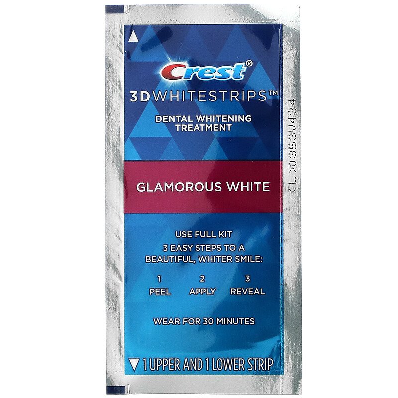 Miếng dán trắng răng Crest 3D Whitestrips Professional Effects Levels 20 Express Levels 12 [Hàng Mỹ]